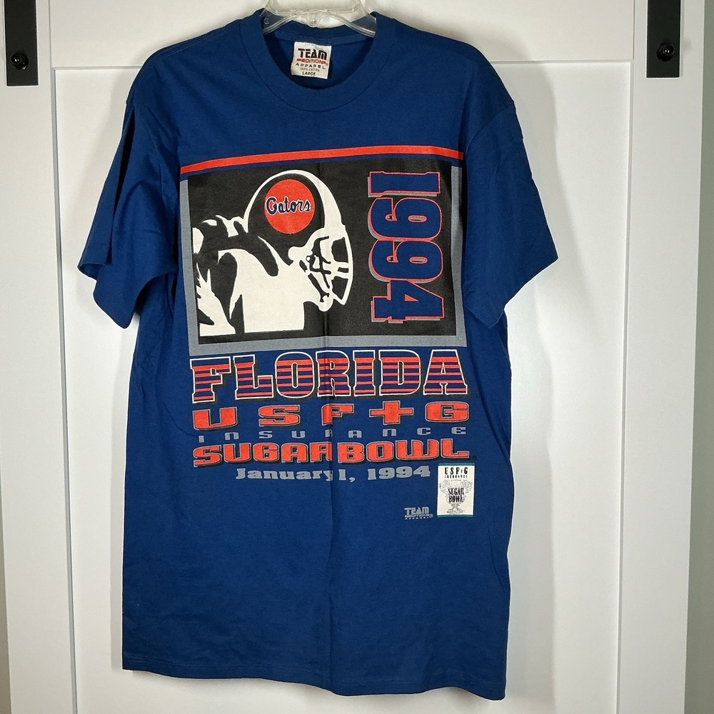 Vintage Florida Gators Team Edition 1994 Sugar Bowl‎ Champions Shirt Men's Large
